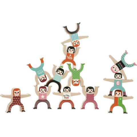 Vilac Wooden figures acrobats